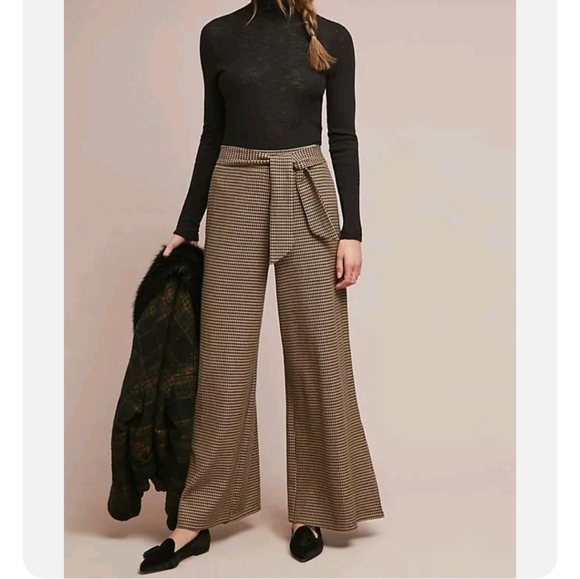 Anthropologie Pants - Anthropologie Cartonnier Houndstooth Pant